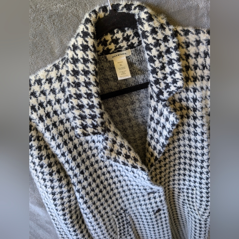 Max Studio Houndstooth Jacket - image 2